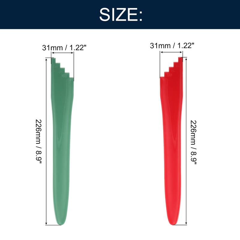 2Pcs Bubble Popper, Bubble Measurer Canning Supplies for Canning Food - Red, Green - Red, Green