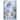 Blue And White Palms Tropical Bathroom Canvas Wall Art by Art Remedy, Gallery Wrapped