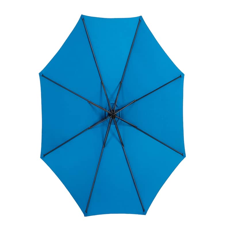 Topcraft 10ft Offset Hanging Market Patio Umbrella
