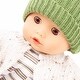preview thumbnail 5 of 3, Gotz: Muffin Baby 13" Urban Stripes Soft Doll, Cotton Wool Filled, Kids