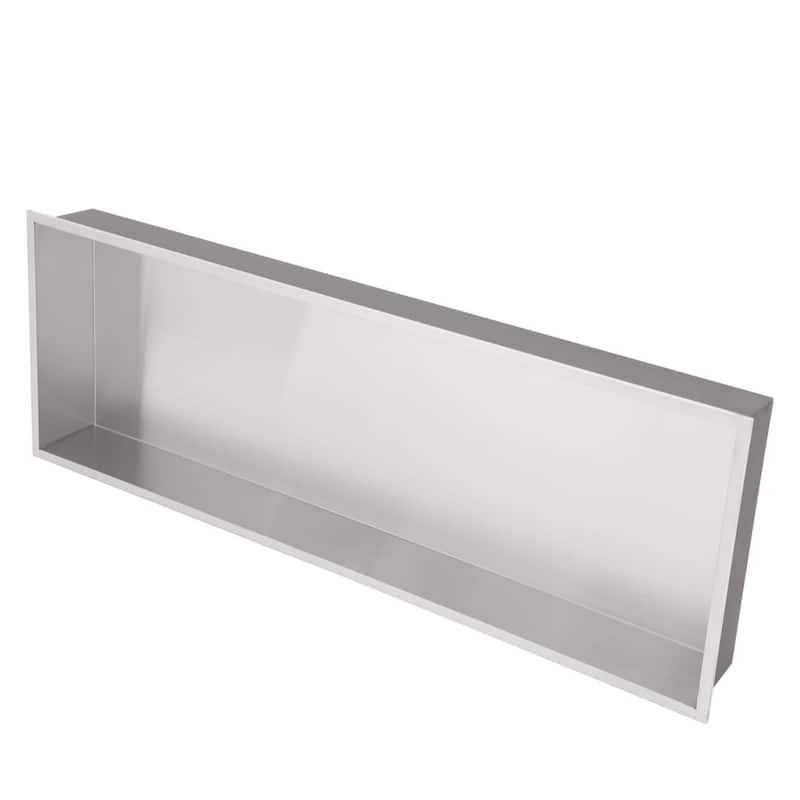 Kichae Shower Niche 37" Stainless Steel Recessed Shower Niche