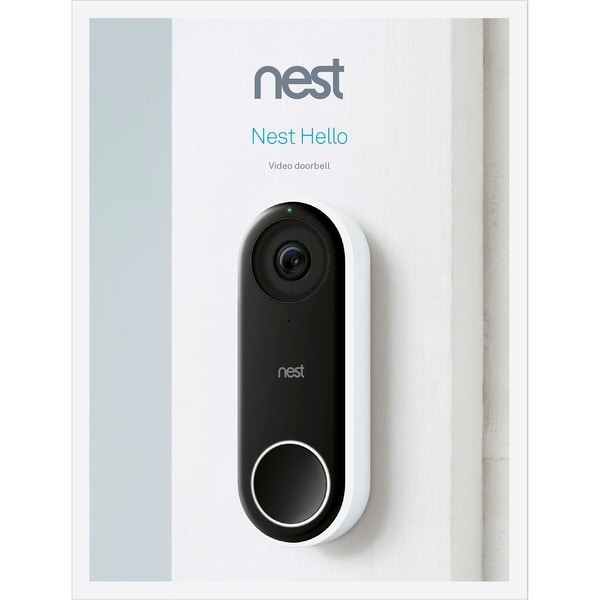 Google Nest Hello Smart Wi Fi Video Doorbell Wired Bed Bath