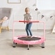 preview thumbnail 17 of 17, Foldable 36 Inch Toddler Trampoline for Indoor Outdoor Active Play