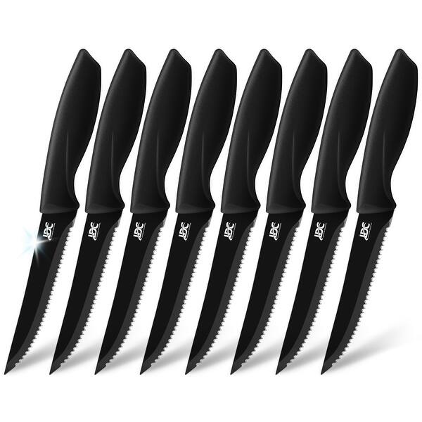 Steak Knife Set 8 Pieces Stainless Steel Ultra Sharp Serrated Knifes