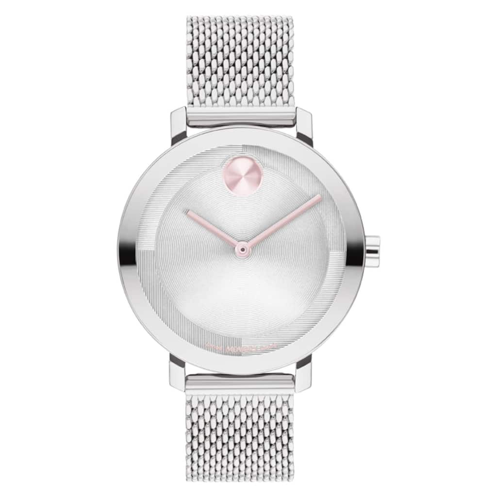 Movado Women's Bold Silver Dial Watch - 3601085 - One Size