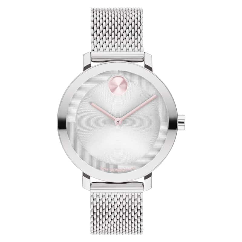 Movado Women's Bold Silver Dial Watch - 3601085 - One Size