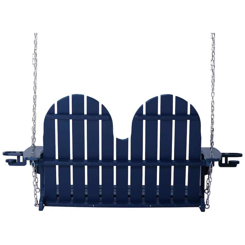 Hanniford Poly Adirondack 50 Inch Porch Swing