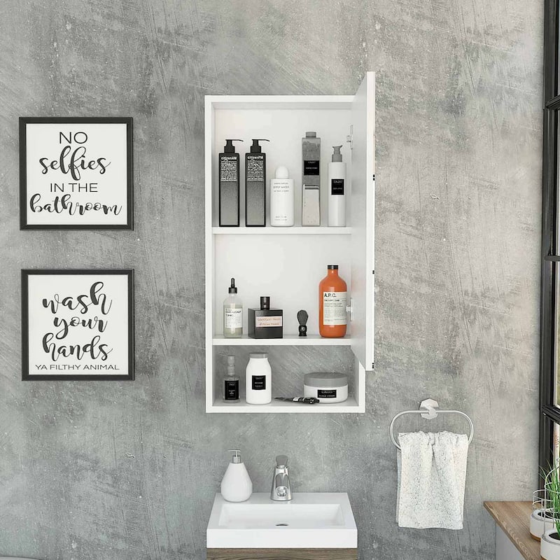Burlington Rectangle Medicine Cabinet with Mirror