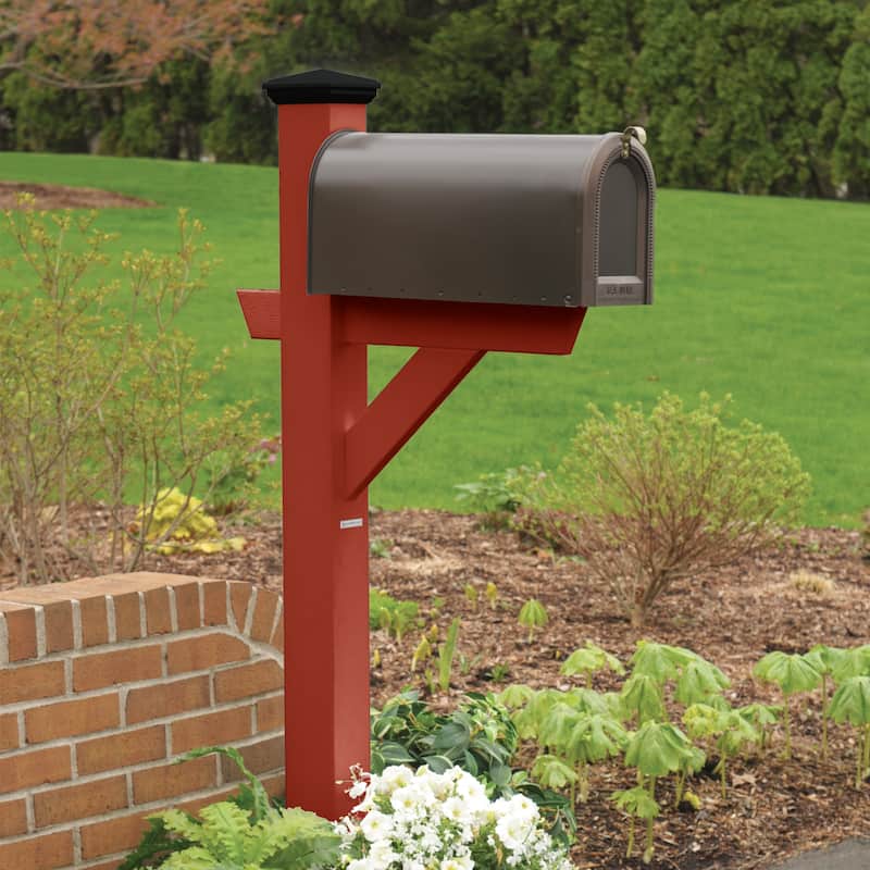 HIGHWOOD Eco-friendly Hazleton Mailbox Post