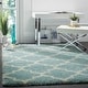 preview thumbnail 4 of 99, SAFAVIEH Montreal Shag Sadia 2-inch Thick Rug 4' x 6' - Light Blue/Ivory - Rectangle
