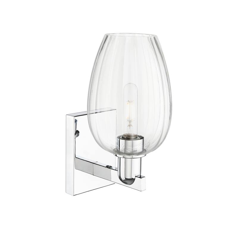 Innovations Lighting Downtown Urban - Preston - 1 Light 6" Flute Shade Wall-mounted Sconce