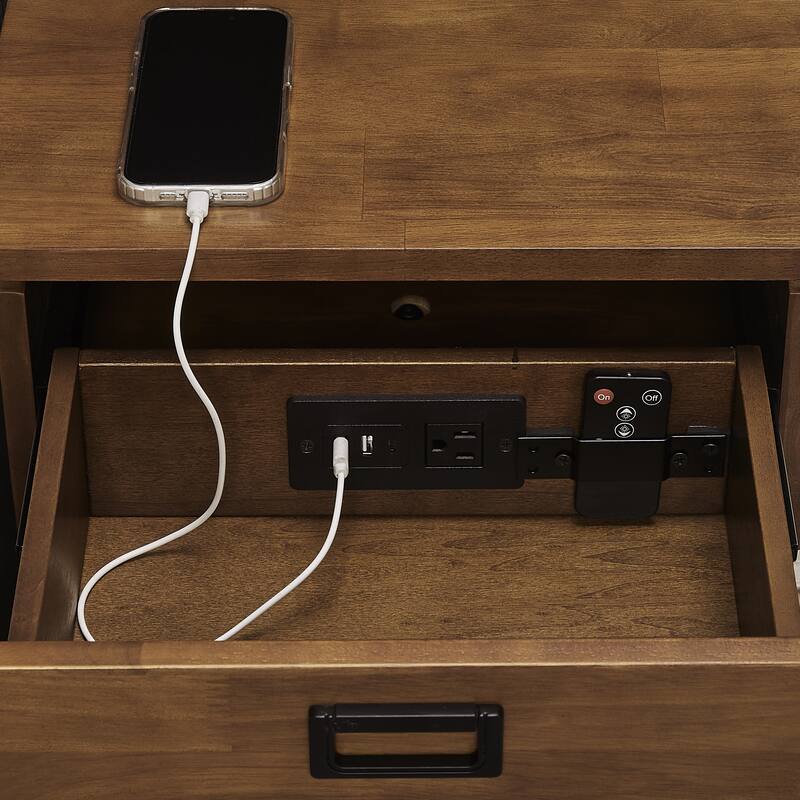 Danson Upholstered King Bed with Side Tables