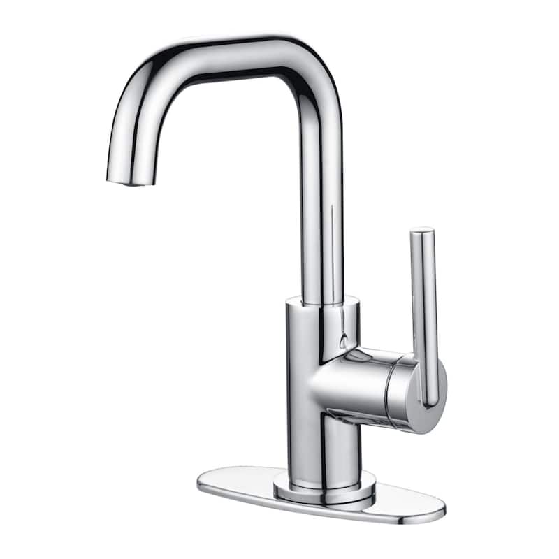 Ultra Faucets Kree Collection Single-Handle Swivel Spout Lavatory Faucet - Chrome Polished UF30700
