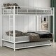 preview thumbnail 2 of 40, Twin over Twin Bunk Bed with Trundle