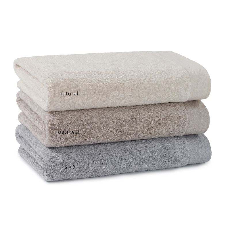 Poem Heathered Washcloth set of 4