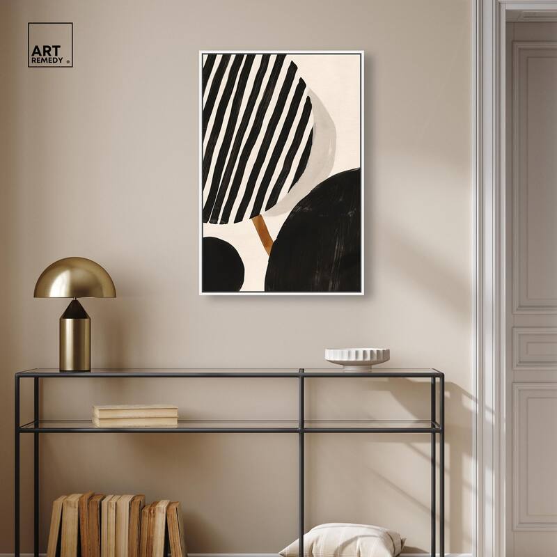 Linear Contempo Canvas by Art Remedy