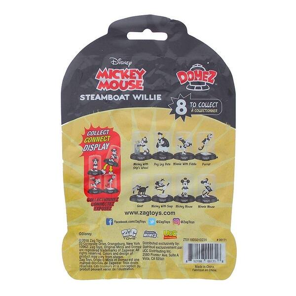 Shop Disney Mickey Mouse Steamboat Willie Domez Blind Bag Collectible Minis One Random Multi Overstock 30662022