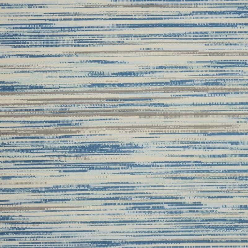 Power Loomed Abstract Modern Non Skid Stain Resistant Area Rug - 118' X '94' X '0.5