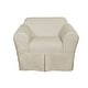 preview thumbnail 5 of 4, Classic Slipcovers Two Piece Twill Chair Slipcover
