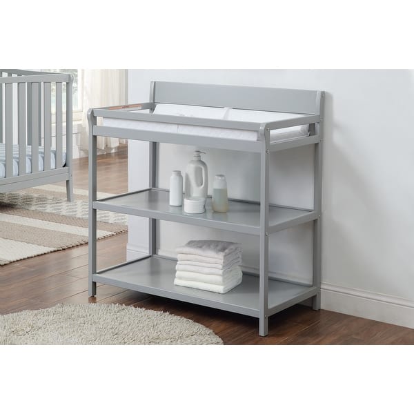 slide 2 of 5, Suite Bebe Shailee Changing Table Grey