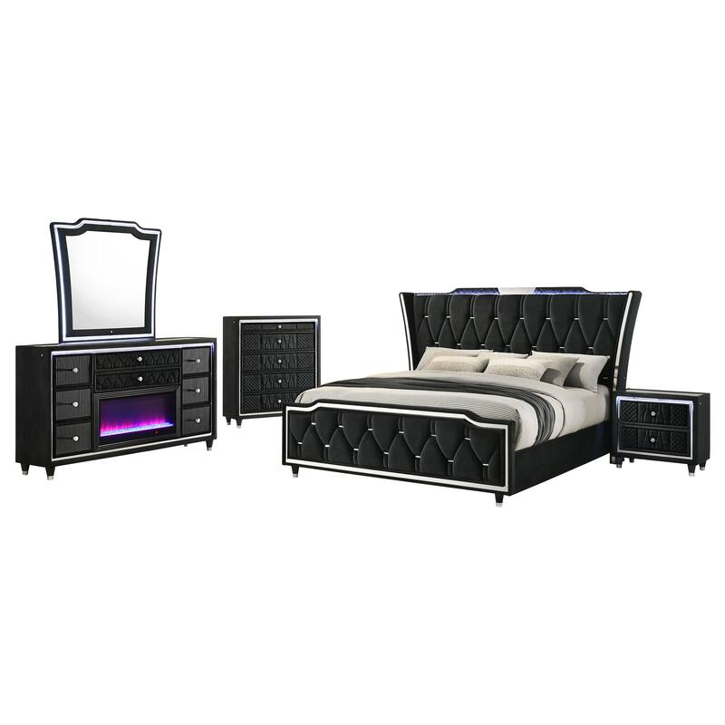 Lorient Bedroom Set Black