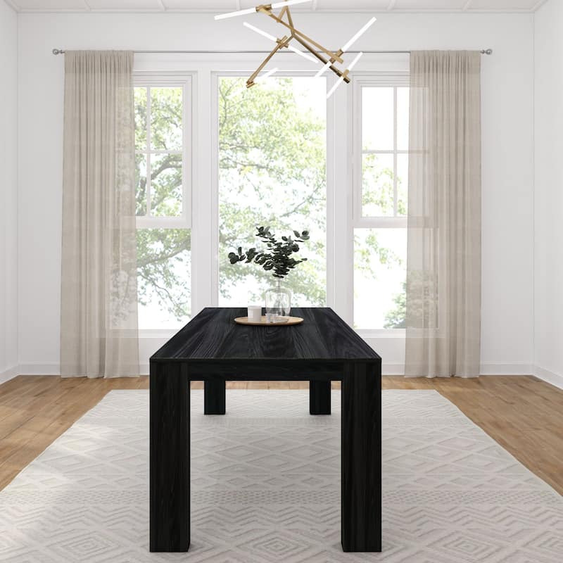 Plank and Beam Modern Solid Wood Conference Dining Table - 94"