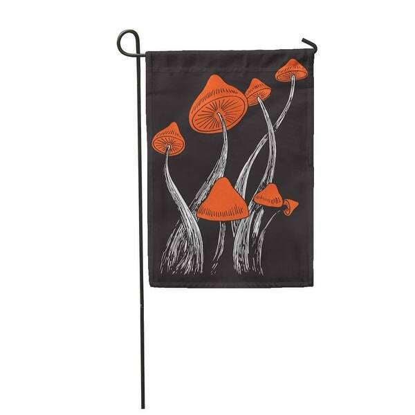 Agaric Magic Mushrooms Cartoon Champignon Chanterelle Collection Cooking Drawing Garden Flag Decorative Flag House N A On Sale Overstock Agaric Magic Mushrooms Cartoon Champignon Chanterelle Collection Cooking Drawing Garden Flag Decorative Flag House N A On Sale Overstock