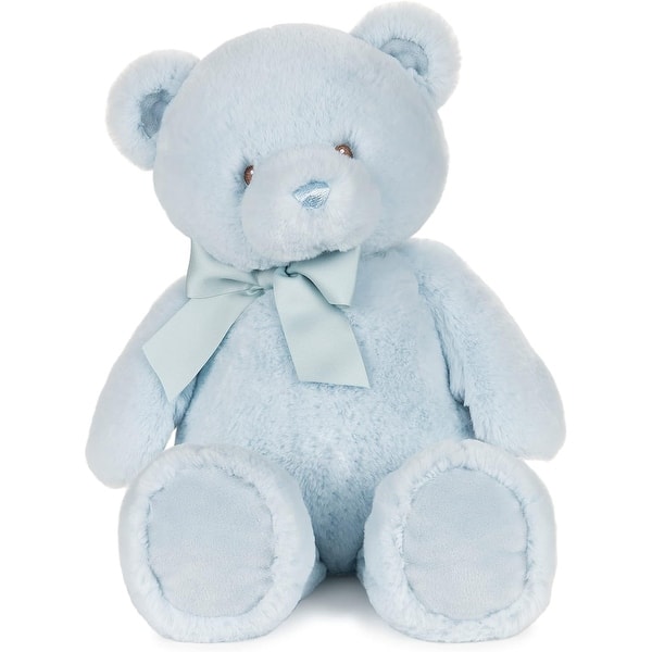slide 2 of 6, Gund Baby My First Friend Teddy Bear, 18 inch, Blue