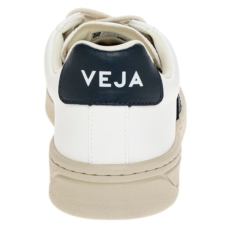 Veja Men's Urca Cotton Sneakers in White with Navy