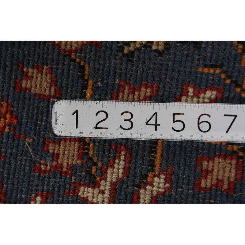 Blue Ziegler Indian Foyer Rug Hand-Knotted Wool Carpet - 2'6"x 5'9"