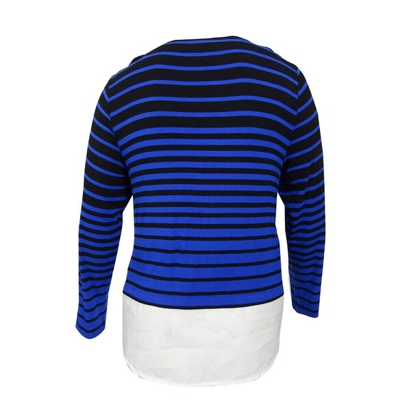 calvin klein blue sweater