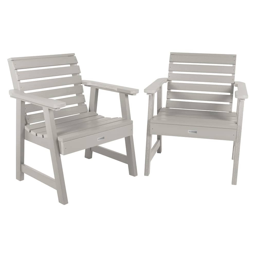 HIGHWOOD Weatherly Garden Chairs Set of Two