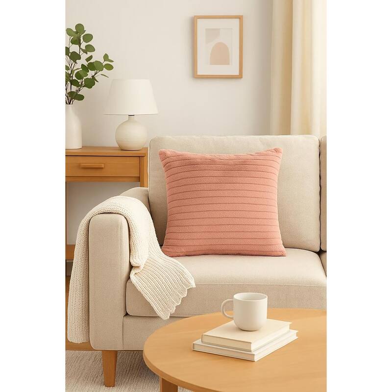 Parklane Luxury Blush Decorative Throw Pillow