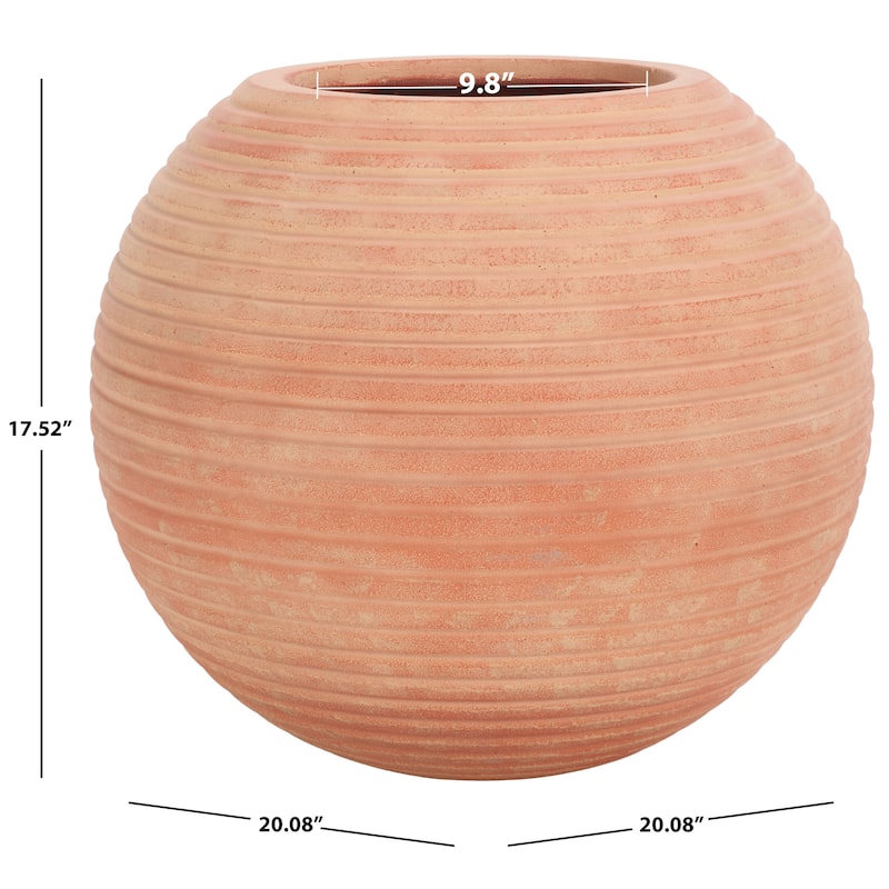SAFAVIEH Outdoor Living Mora Planter Pot - 20"W x 20"D x 18"H