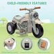 preview thumbnail 28 of 26, Kids Electric Motorcycle with Bubble Function