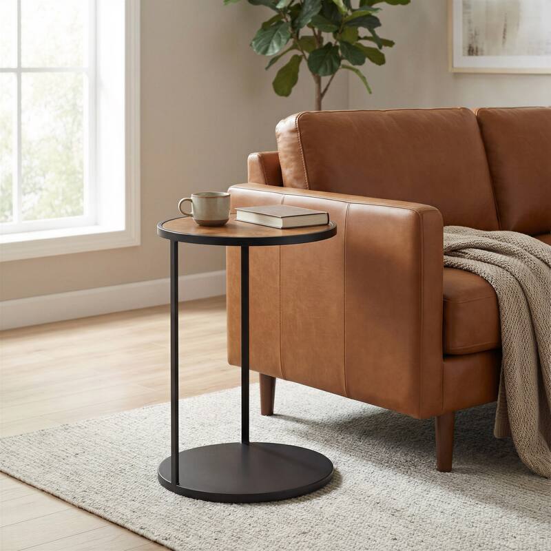 Nodo Side Table Brown & Black - Brown/Black
