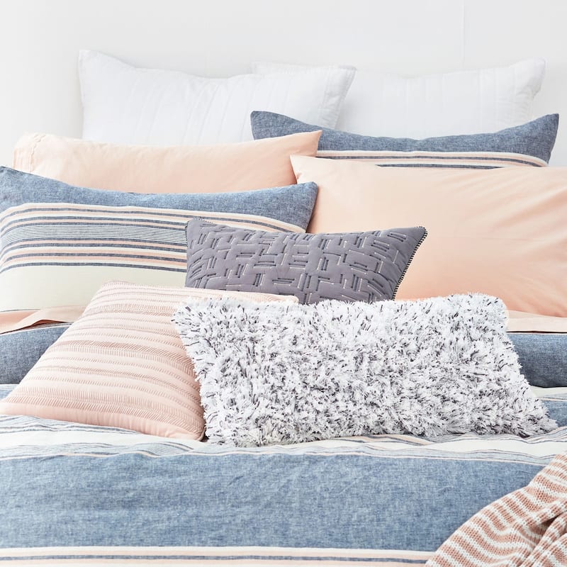 Splendid Tuscan Stripe 3 Piece Duvet Set