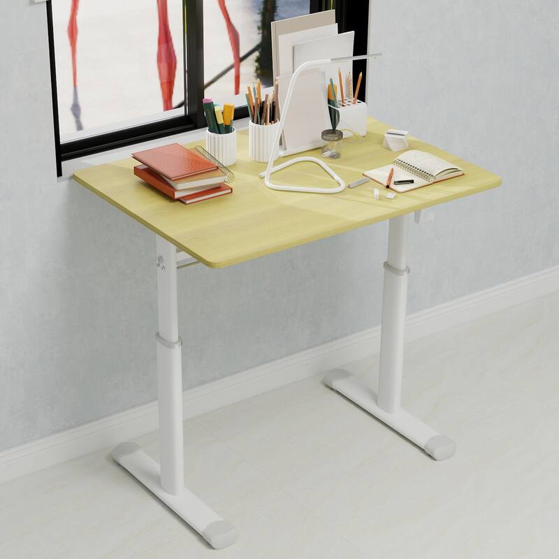 Adjustable compact design study desk suitable for children and adults