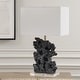 preview thumbnail 4 of 8, Uttermost Basalt Black Stone Table Lamp - 27.25" H X 17" W X 10" D