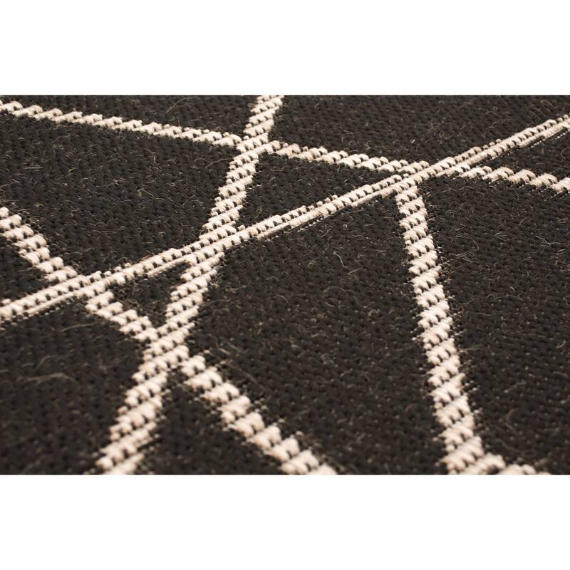 ECARPETGALLERY Sisal Abstract Indoor/ Outdoor Rug