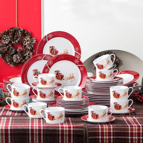 60 Piece Dinnerware Set Service For 12