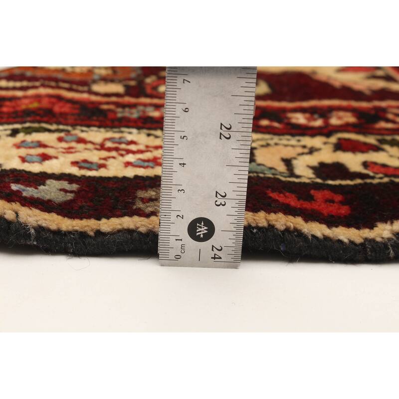 ECARPETGALLERY Hand-knotted Anadol Red Wool Rug - 3'6 x 9'5