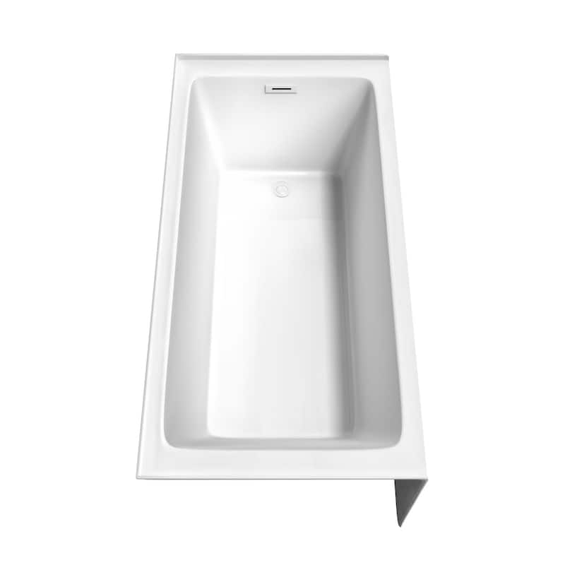 Grayley 60-Inch x 30-Inch Alcove Bathtub in White with Options