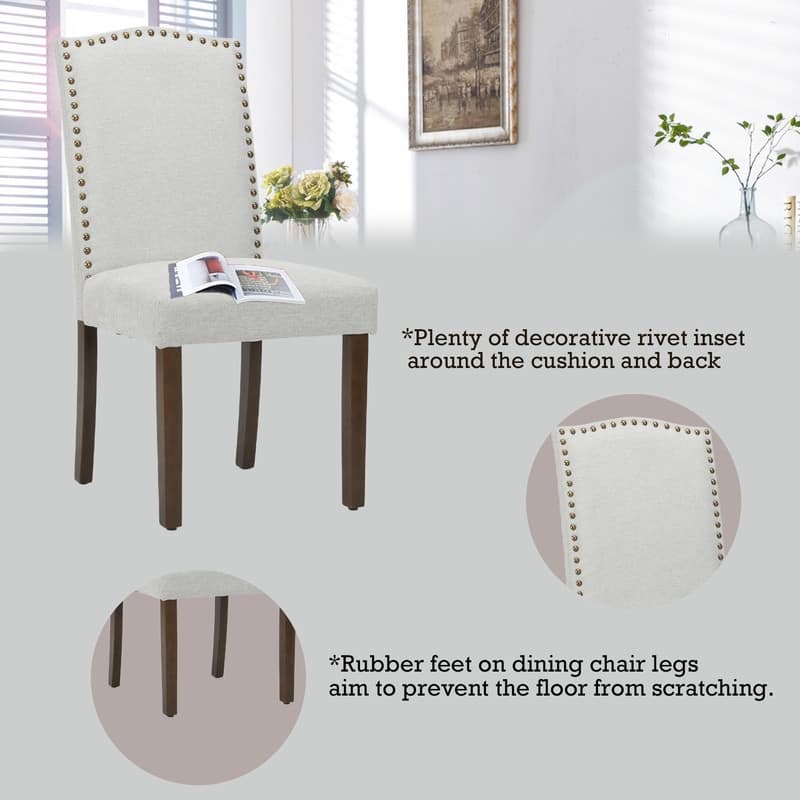 Dining Chairs With Upholstered Fabric