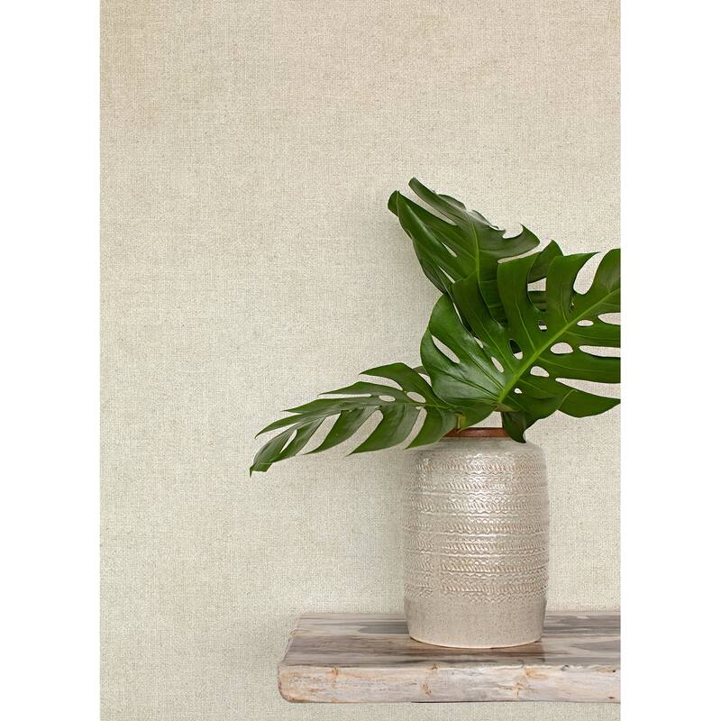Chesapeake Homespun Dove Textured Wallpaper