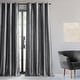 preview thumbnail 5 of 70, Exclusive Fabrics Grommet Blackout Faux Silk Taffeta 108-inch Curtain (1 Panel)