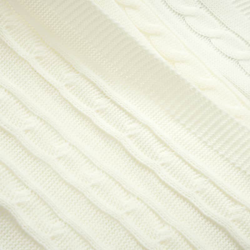 Lush Decor Cable Soft Knitted Oversized Blanket/Coverlet