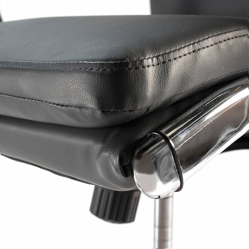 Cabot High Back Leather Executive Office Chair by Bush Furniture