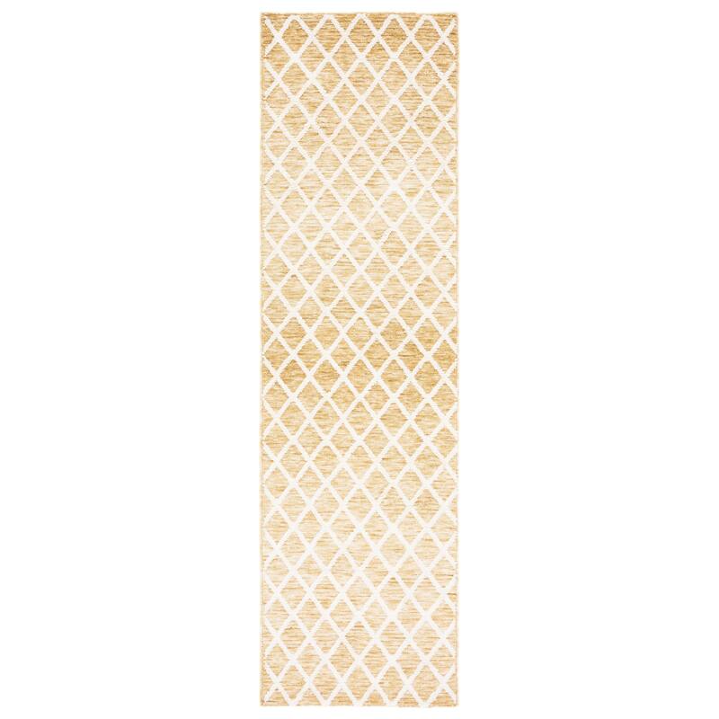 SAFAVIEH Easy Care Machine Washable Friedrike Geometric Rug