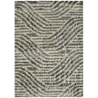 Domani Andrews Modern Shag Area Rug